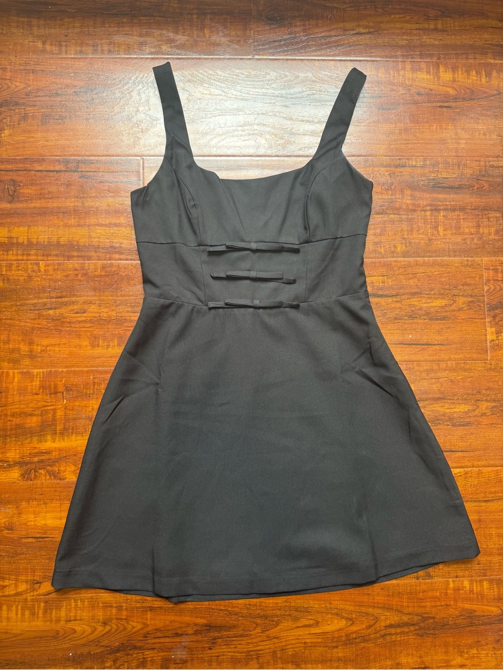 Storia little black dress with bow detail Size M - Picture 2 of 8
